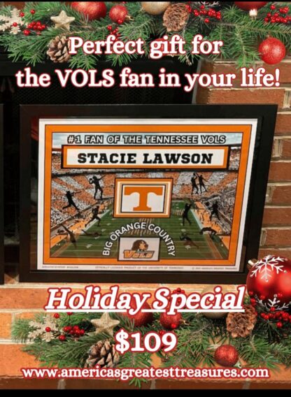 PERSONALIZED University of Tennessee Sports Plaques - Image 5