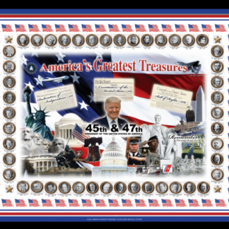 Donald J. Trump Patriotic Print